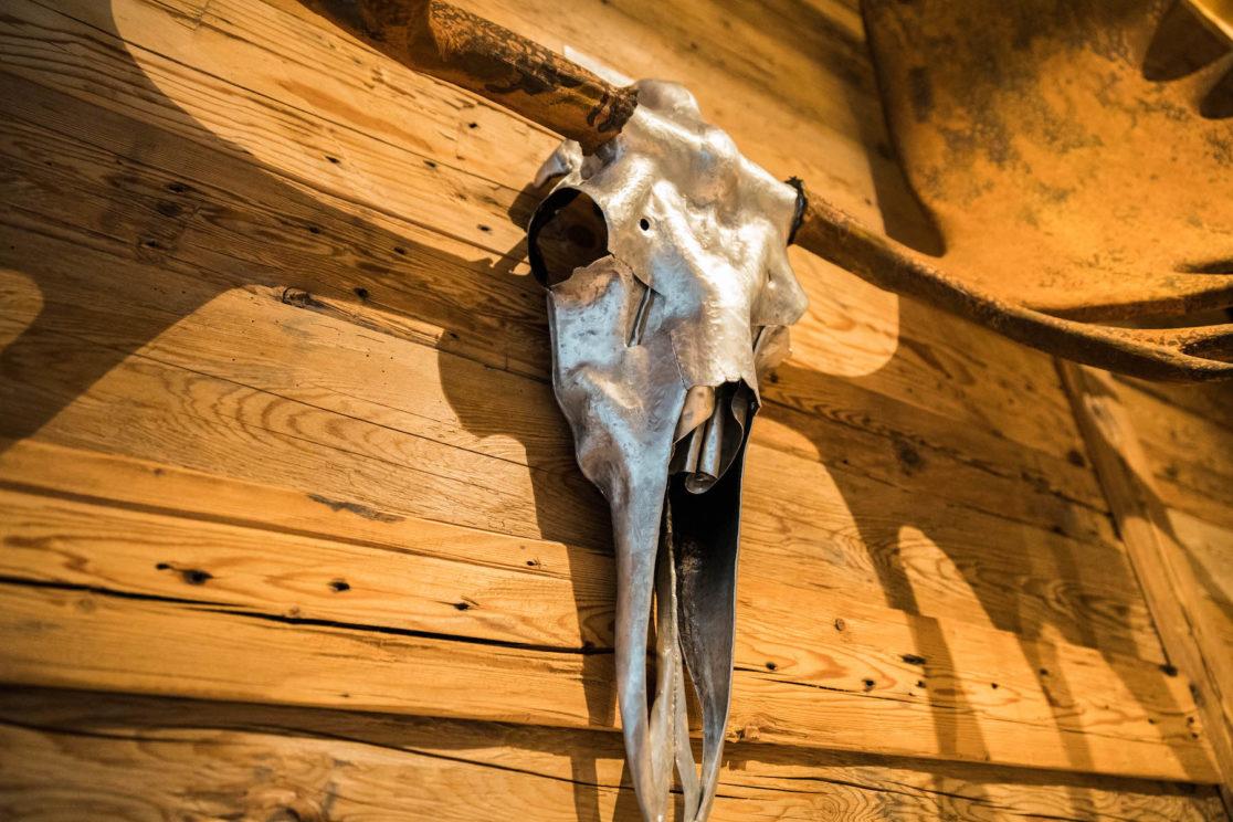 Naturgetreue Elchgeweihe im Chalet Style - swiss made